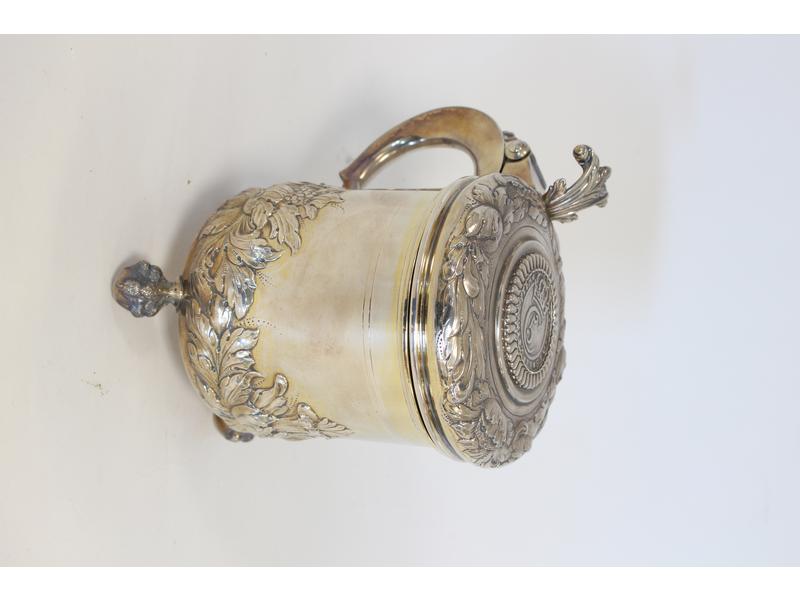 CHOPE en argent (925), le corps uni à décor...