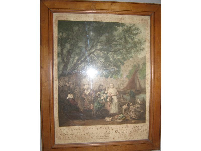 TROIS GRAVURES du XVIIIe siècle