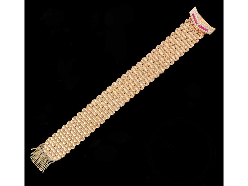 BRACELET en or jaune (750) de type ceinture,...