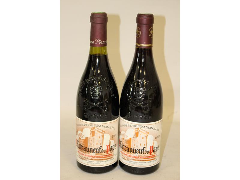 2 blles CHATEAUNEUF DU PAPE, mise dom. Puisseglio:...
