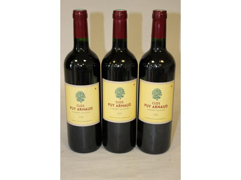 3 blles CLOS PUY ARNAUD, Côte de Castillon,...