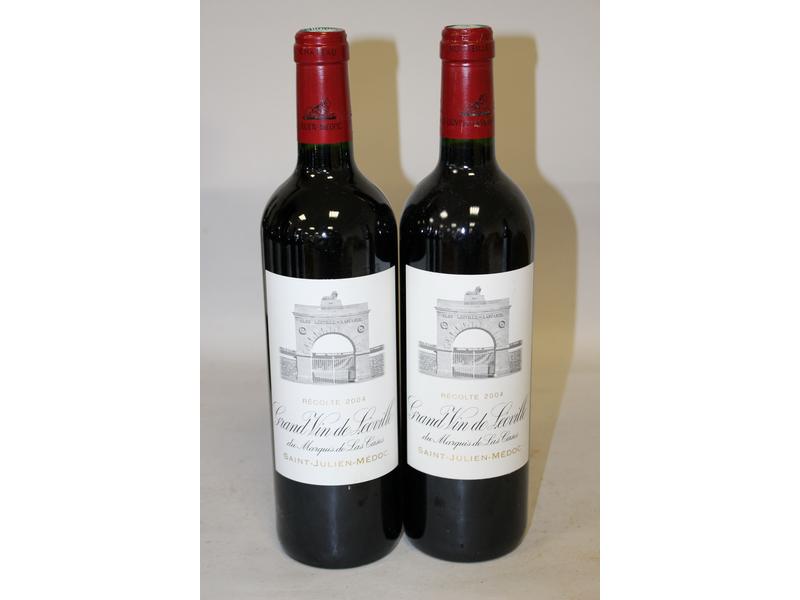 2 blles CH. LEOVILLE LAS CASES, Saint-Julien,...