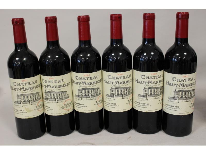 6 blles CH. HAUT MARBUZET, Saint-Estephe,...