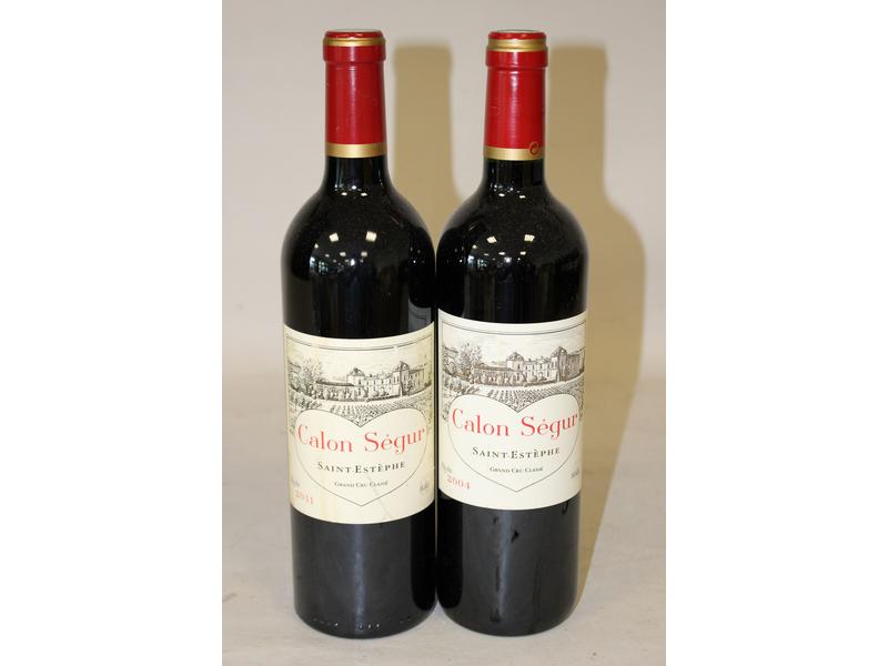 2 blles CH. CALON SEGUR, Saint-Estephe, ...