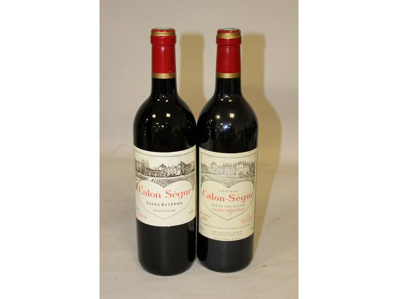 2 blles CH. CALON SEGUR, Saint-Estephe, ...