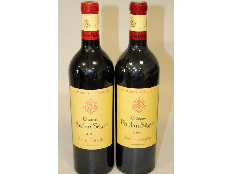 2 blles CH. PHELAN SEGUR, Saint-Estephe,...