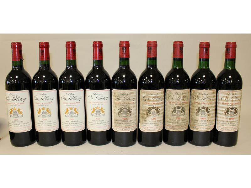 9 Blles CH. COS LABORY Saint Estèphe GCC