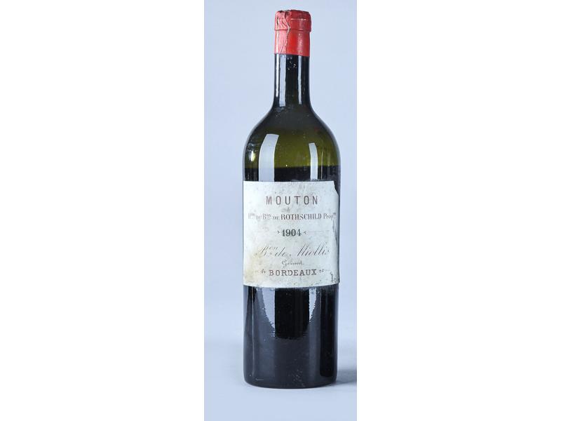 1 Blle CH. MOUTON HERITIER BARON DE ROTHSCHILD,...
