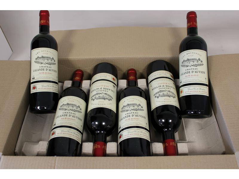 12 blles CH. LALANDE D'AUVION, Médoc, CB,...