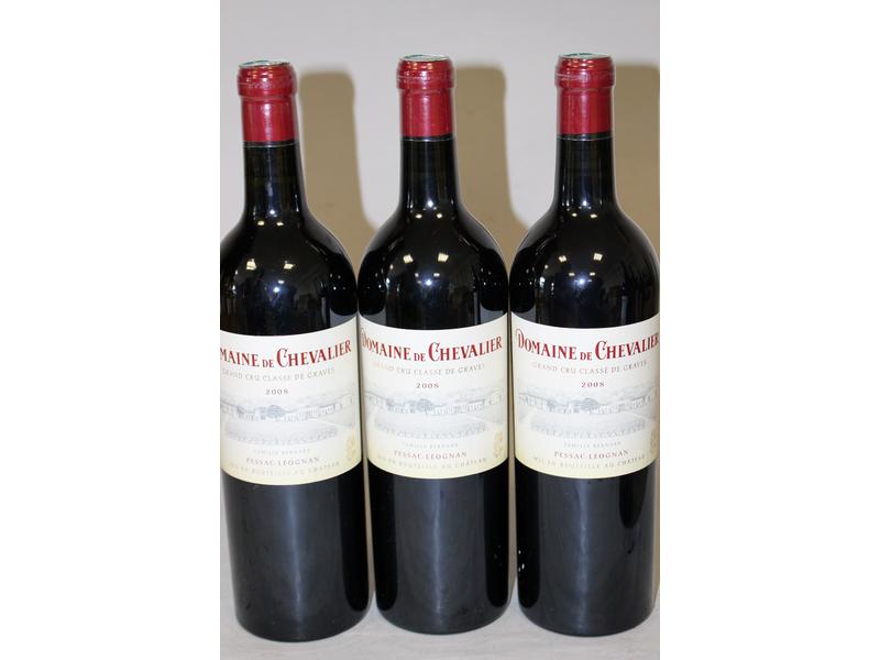 3 blles DOMAINE DE CHEVALIER, Graves, GCC,...