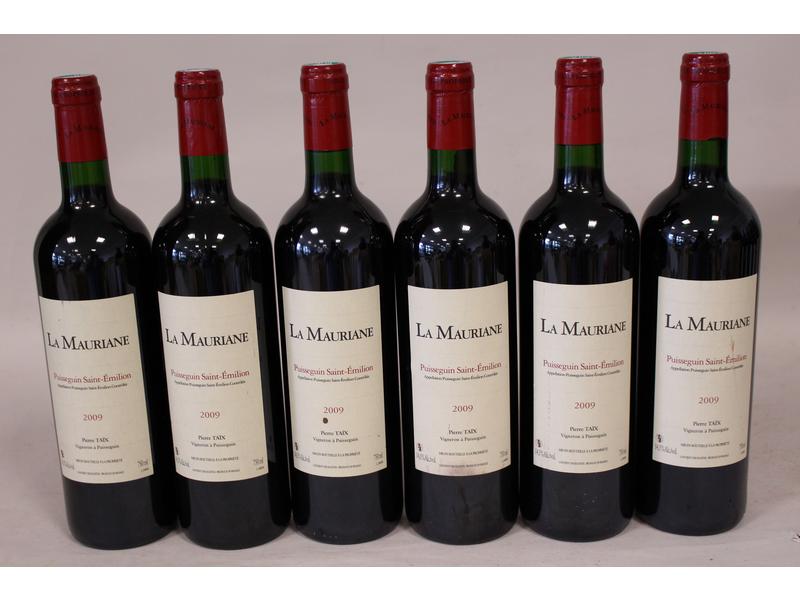 6 blles LA MAURIANE, Puisseguin Saint-Emilion,...