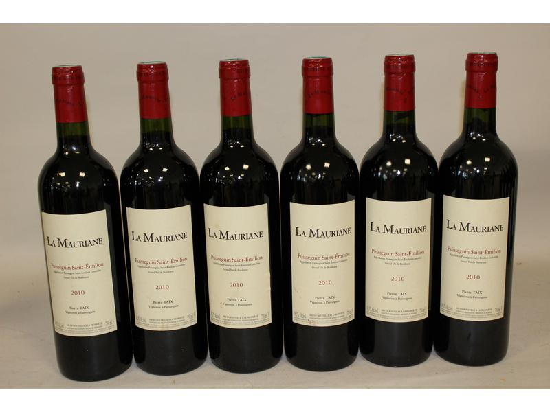 6 blles LA MAURIANE, Puisseguin Saint-Emilion,...
