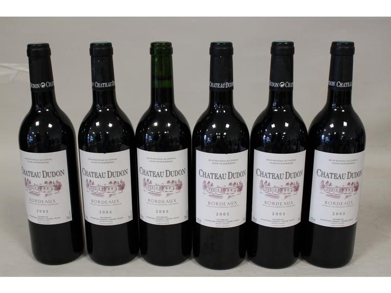 6 blles CH. DUDON, Bordeaux, 2005