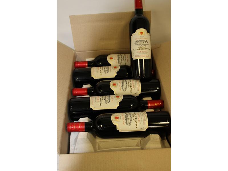 12 blles CH. LALANDE D'AUVION, Médoc, CB,...