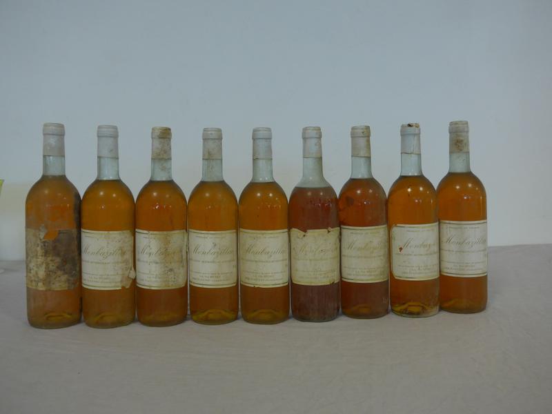 9 Blles MONBAZILLAC mise nég. Veuve Béchet...