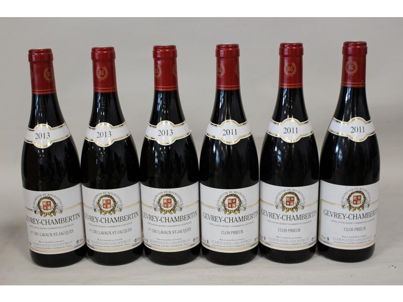 Lot de 6 blles, mise dom. Harmand-Joffroy...