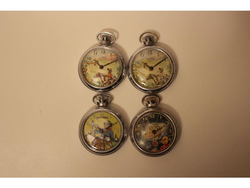 LOT DE MONTRES DE POCHES INGERSOLL : modèle...