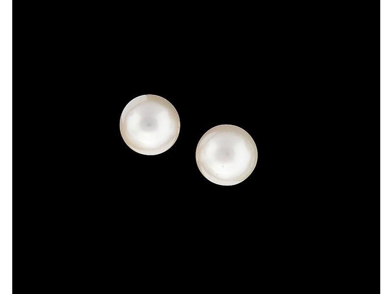 PAIRE DE BOUTONS D'OREILLES en or jaune et...