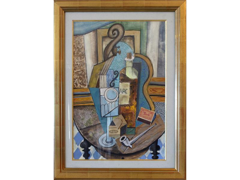Dans le goût de Georges BRAQUE (XXe sièc...