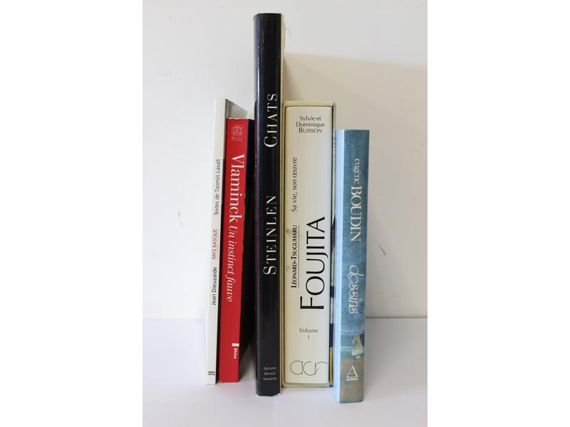LOT DE 5 LIVRES D'ART modernes : Foujita,...