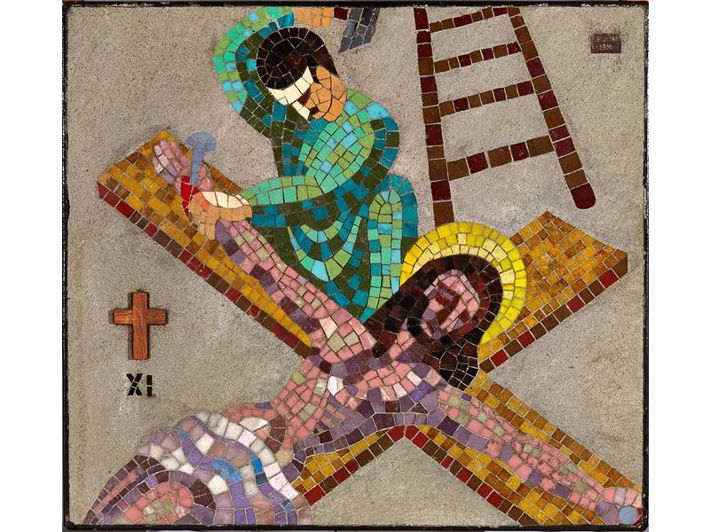 Chemin de Croix, Station 11: La Crucifix...
