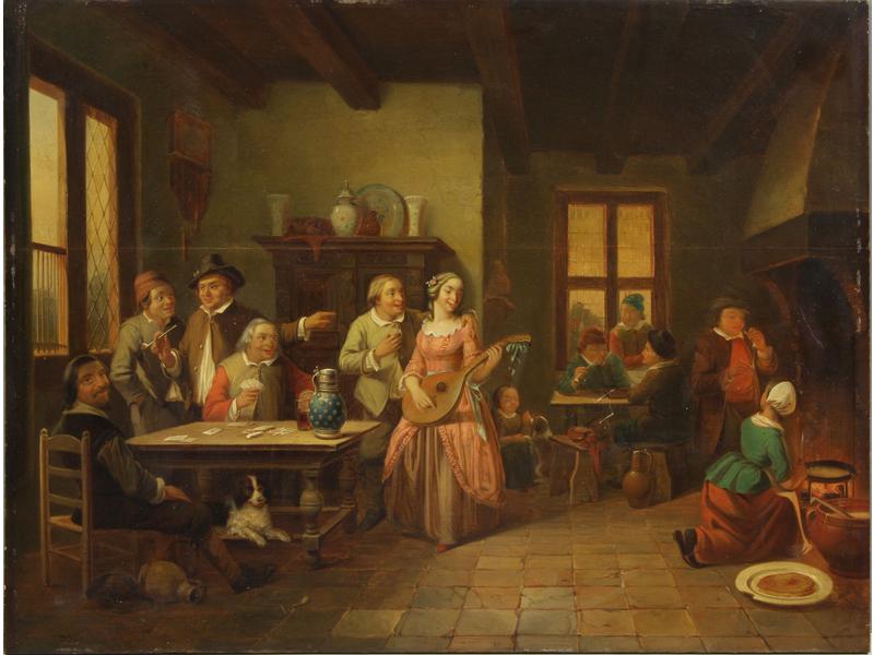 Ecole Hollandaise du XVIIe - XVIIIe sièc...