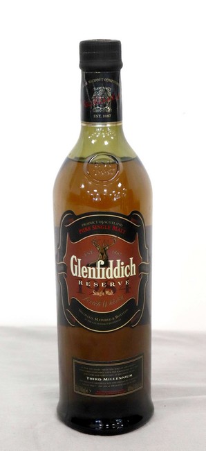 1 Blle Single Malt "RESERVE GLENFIDDICH",...