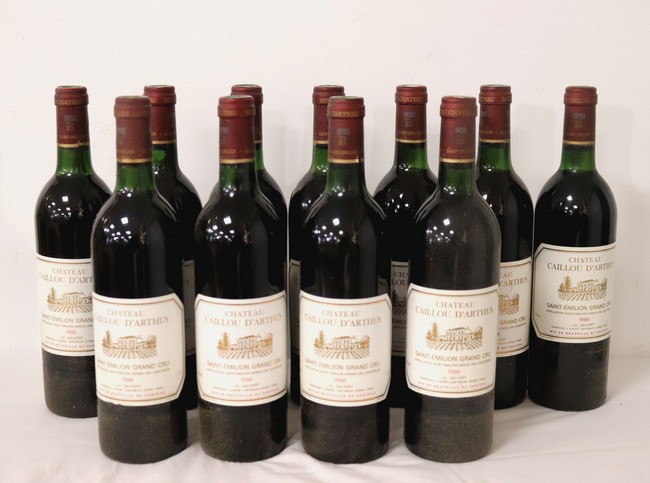 11 BLLES CH. CAILLOU D'ARTHUS St Emilion...