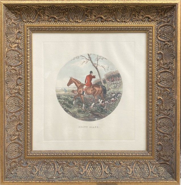 ENSEMBLE DE QUATRE GRAVURES en couleurs représentant...