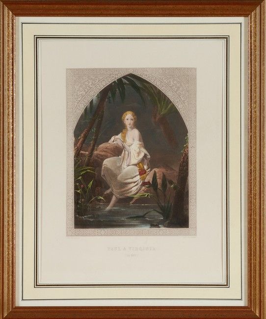 ENSEMBLE DE SIX GRAVURES EN COULEURS, dont...