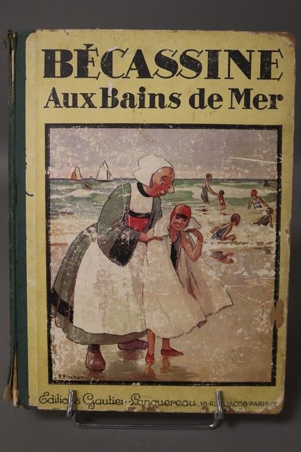 Becassine, aux bains de mer, bd en couleurs....