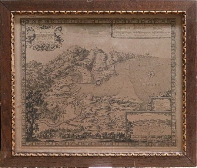 L'ENTREVUE DE LOUIS XIV ET DE PHILIPPE IV...