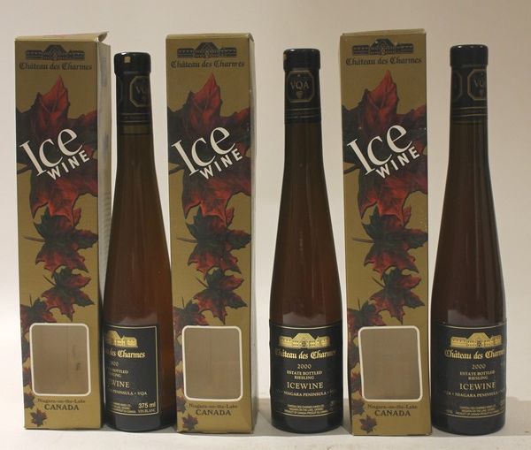 3 Demies Riesling Icewine mise Château des...