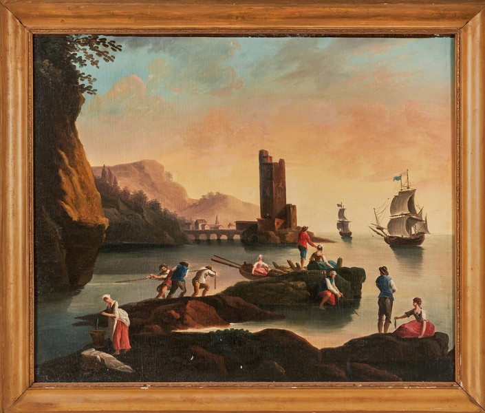 Suiveur de LACROIX DE MARSEILLE (1700-1779),...