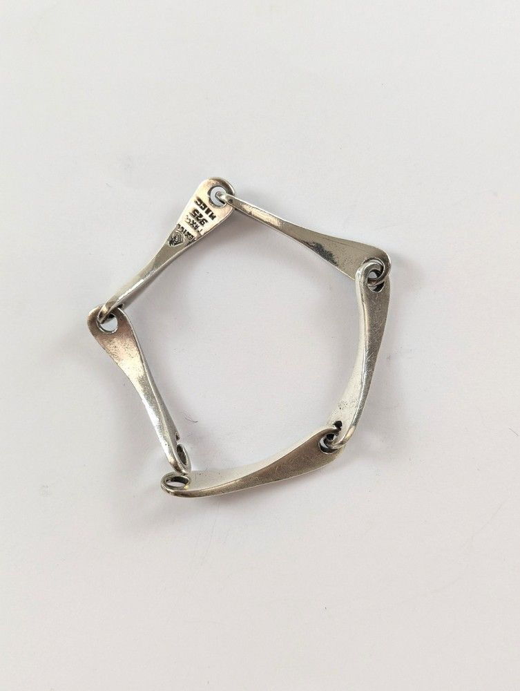 BRACELET ARTICULE en argent (925) à cinq...