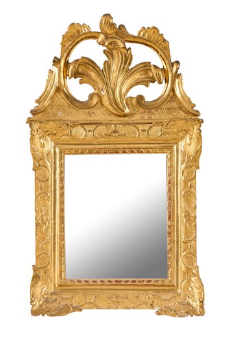 MIROIR au mercure à cadre rectangulaire à...