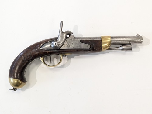 Pistolet d’arçon à percussion modèle 1822...