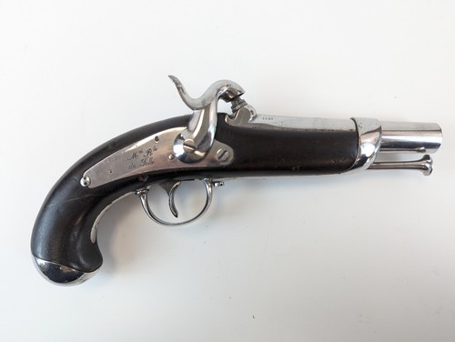 Pistolet à percussion de gendarmerie, modèle...