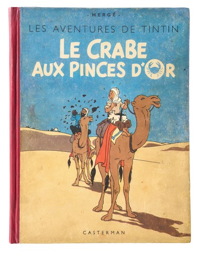 HERGÉ. Les aventures de Tintin - Le crabe...