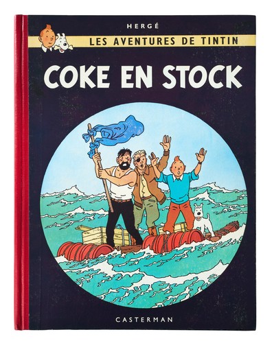 HERGÉ. Les aventures de Tintin - Coke en...