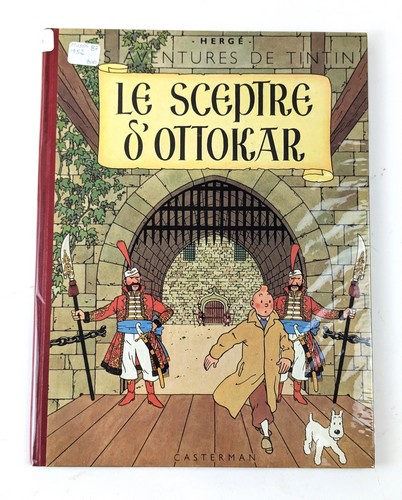HERGÉ. Les aventures de Tintin - Le sceptre...