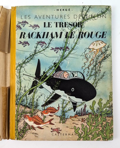 HERGÉ. Les aventures de Tintin - Le trésor...