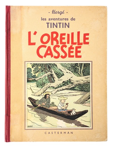 HERGÉ. Les aventures de Tintin - L'oreille...