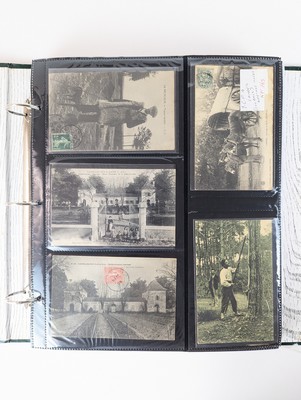 [CARTES POSTALES] ALBUM à spirales comprenant...