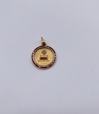 MEDAILLE en or (750) « Plus qu’hier et moins...