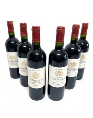 6 Blles CH. FONROQUE Saint-Émilion GCC, 2009...