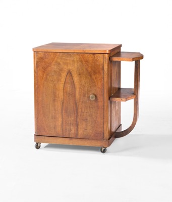 TABLE DESSERTE sur roulettes formant BAR...