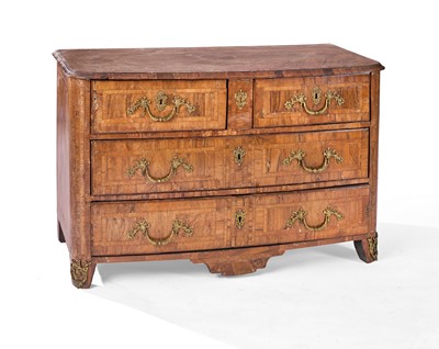 COMMODE rectangulaire en bois de placage,...