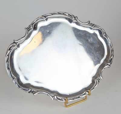 PETIT PLATEAU losangique en argent (950)...