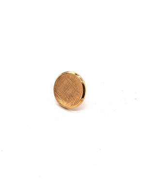 BOUTON DE COL (seul) en or (750). Poids :...